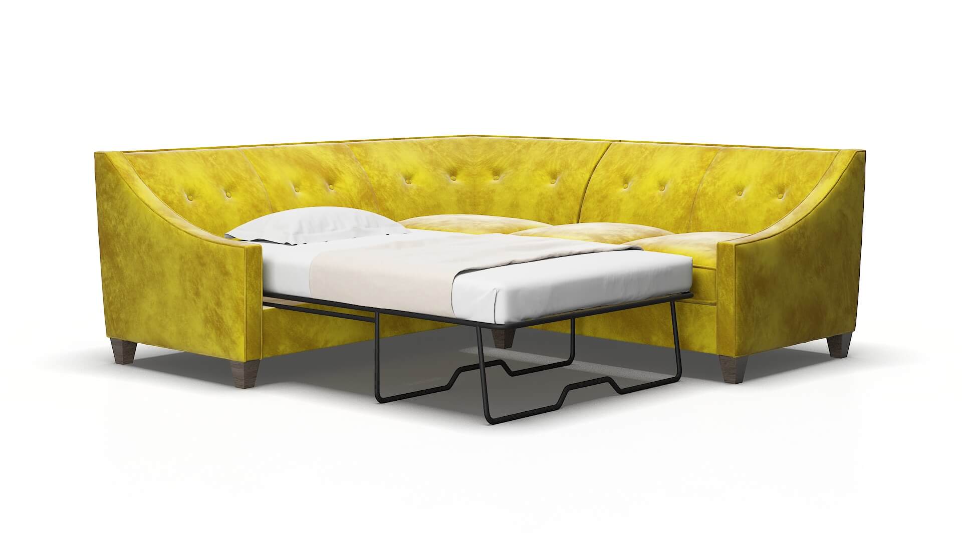 Berlin Quartz 402 Sectional sleeper Espresso Legs  2