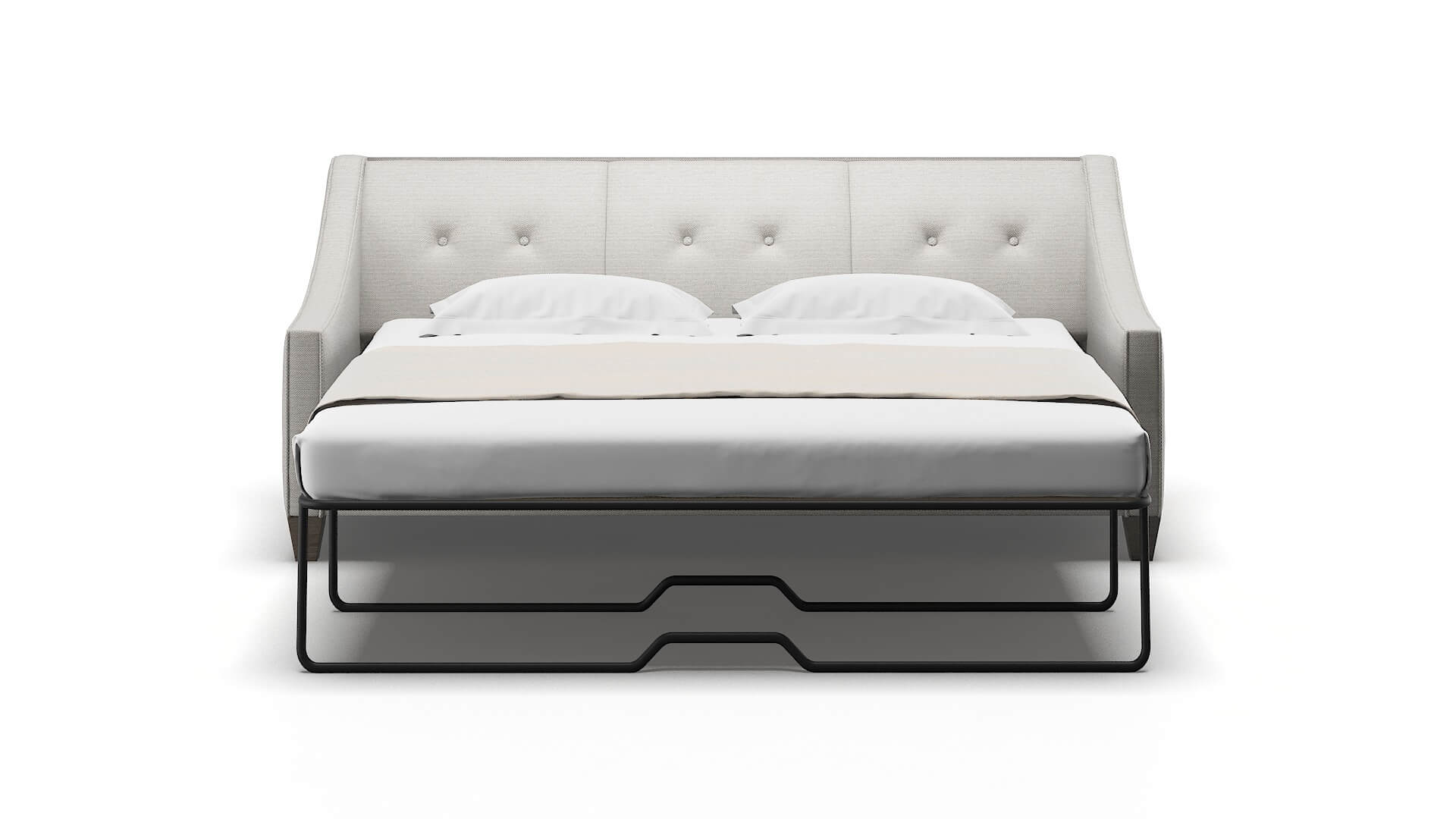 Berlin Redondo Stone Sofa Sleeper Espresso legs 1