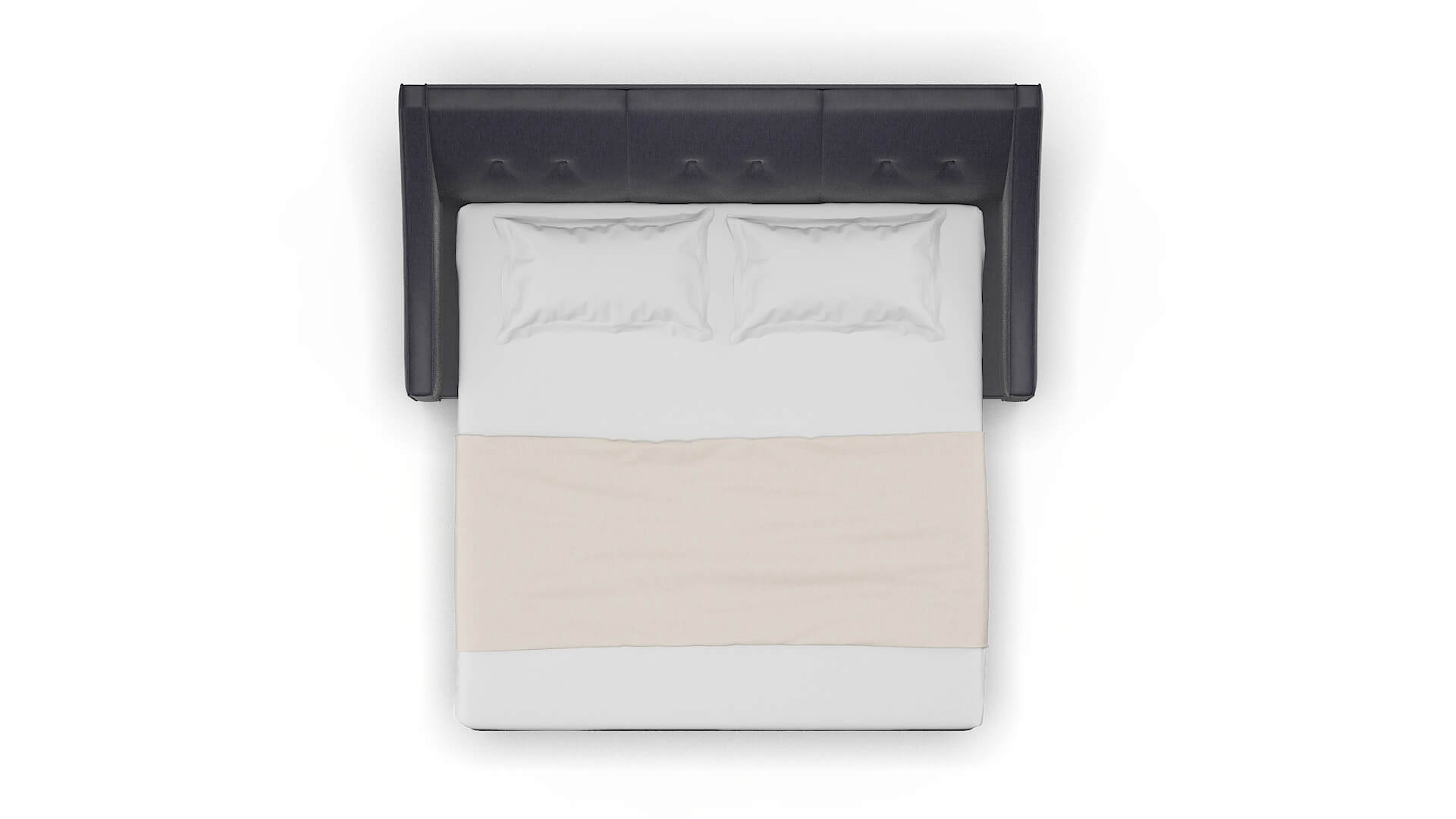 Berlin Sasha Navy Sofa Sleeper Espresso legs 3