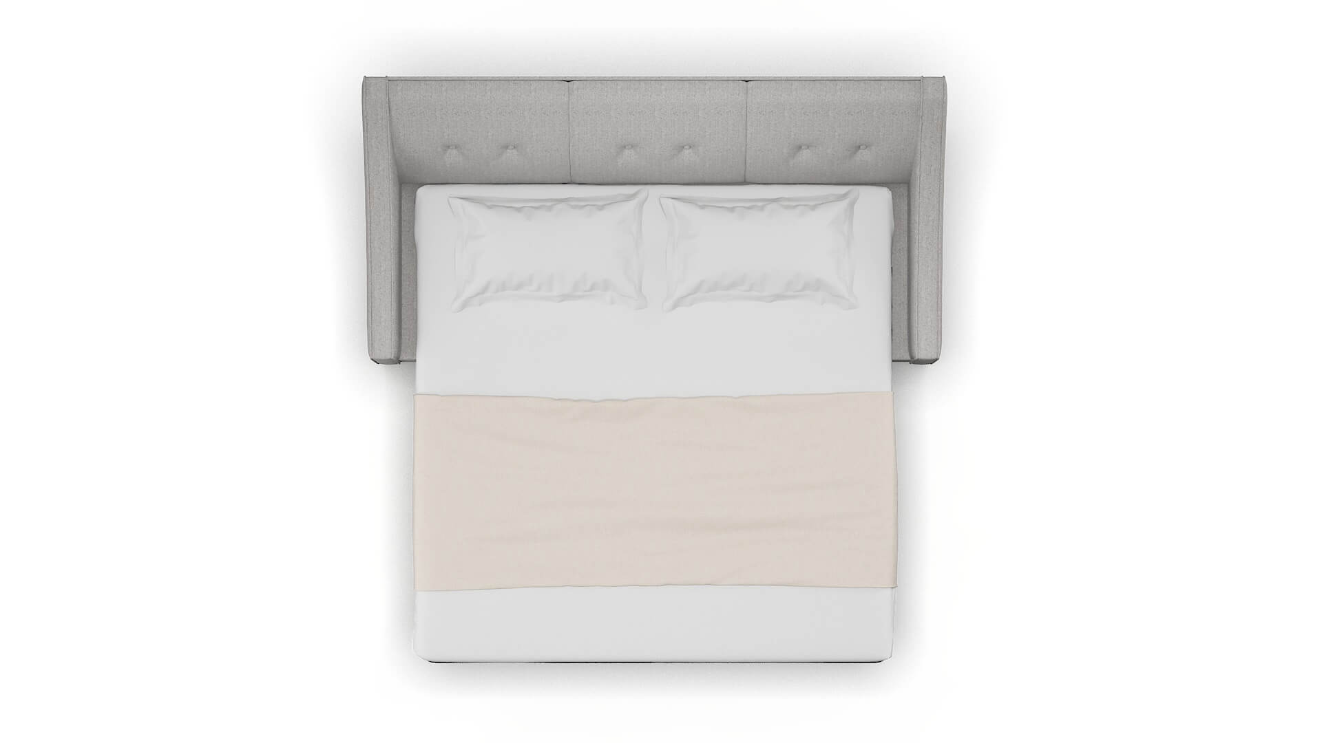 Berlin Sasha Silver Sofa Sleeper Espresso legs 3