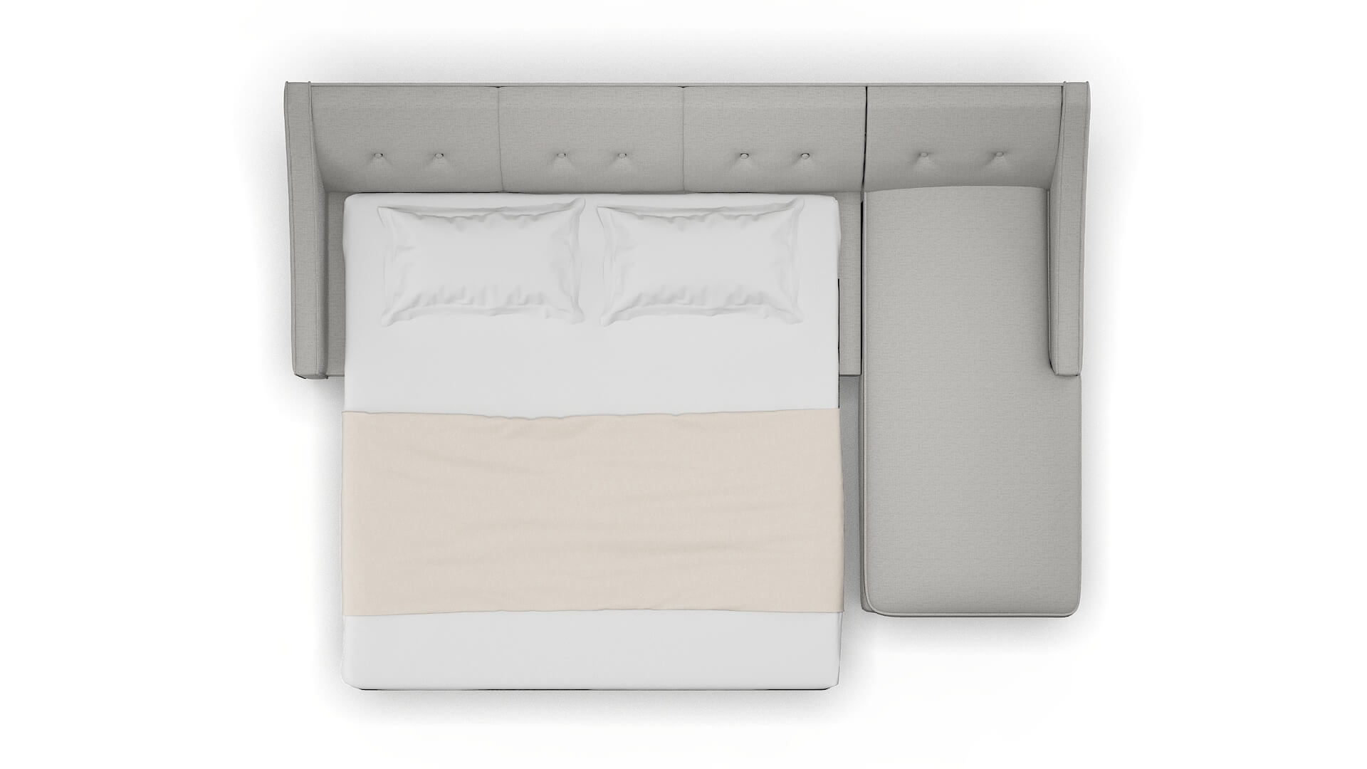 Berlin Urban_d Pepper Panel Sleeper Espresso legs 3