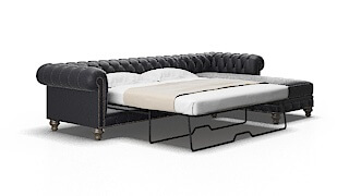 Bordeaux Atlas_plz navy Panel sleeper Espresso Legs  2
