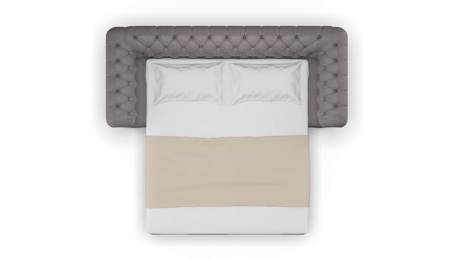 Bordeaux Atlas_plz Silver Sofa Sleeper Espresso legs 3