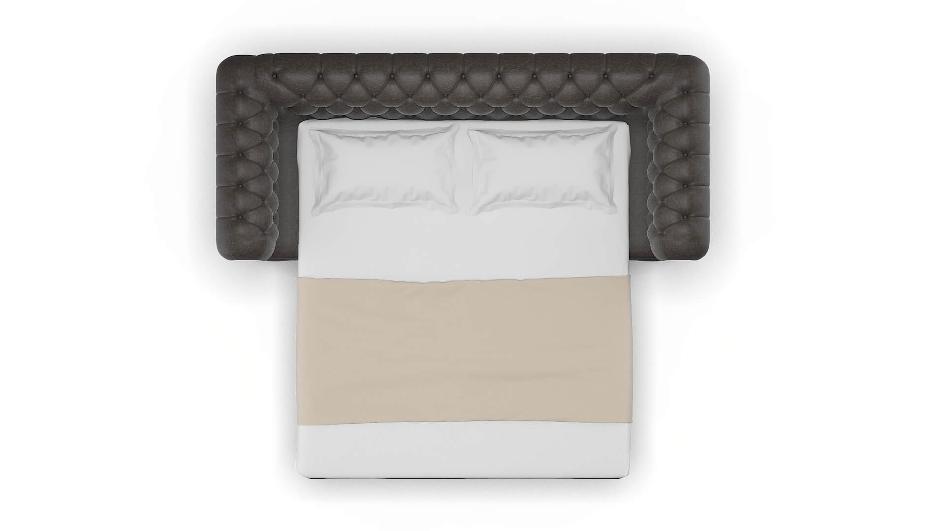 Bordeaux Avenger Denim Sofa Sleeper Espresso legs 3