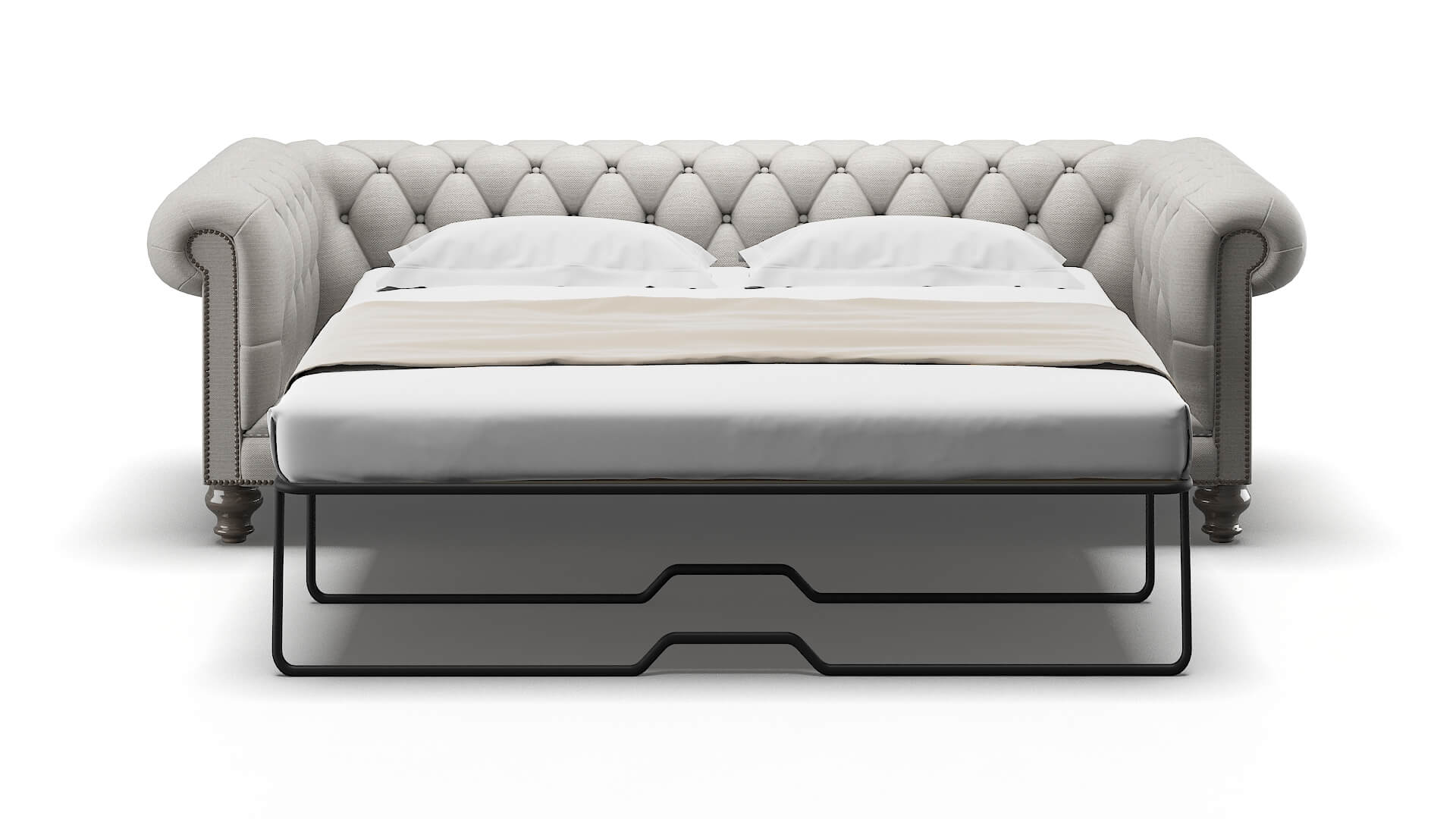 Bordeaux Avenger Dolphin Sofa Sleeper Espresso legs 1