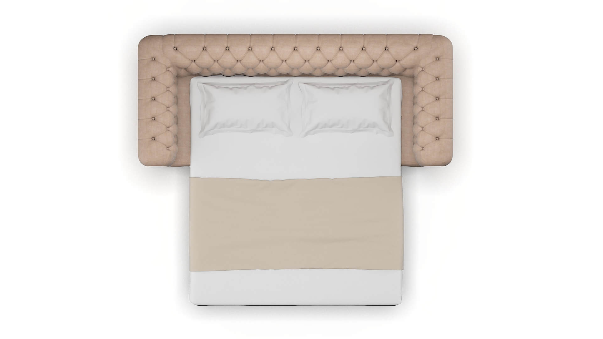 Bordeaux Bella Pewter Sofa Sleeper Espresso legs 3