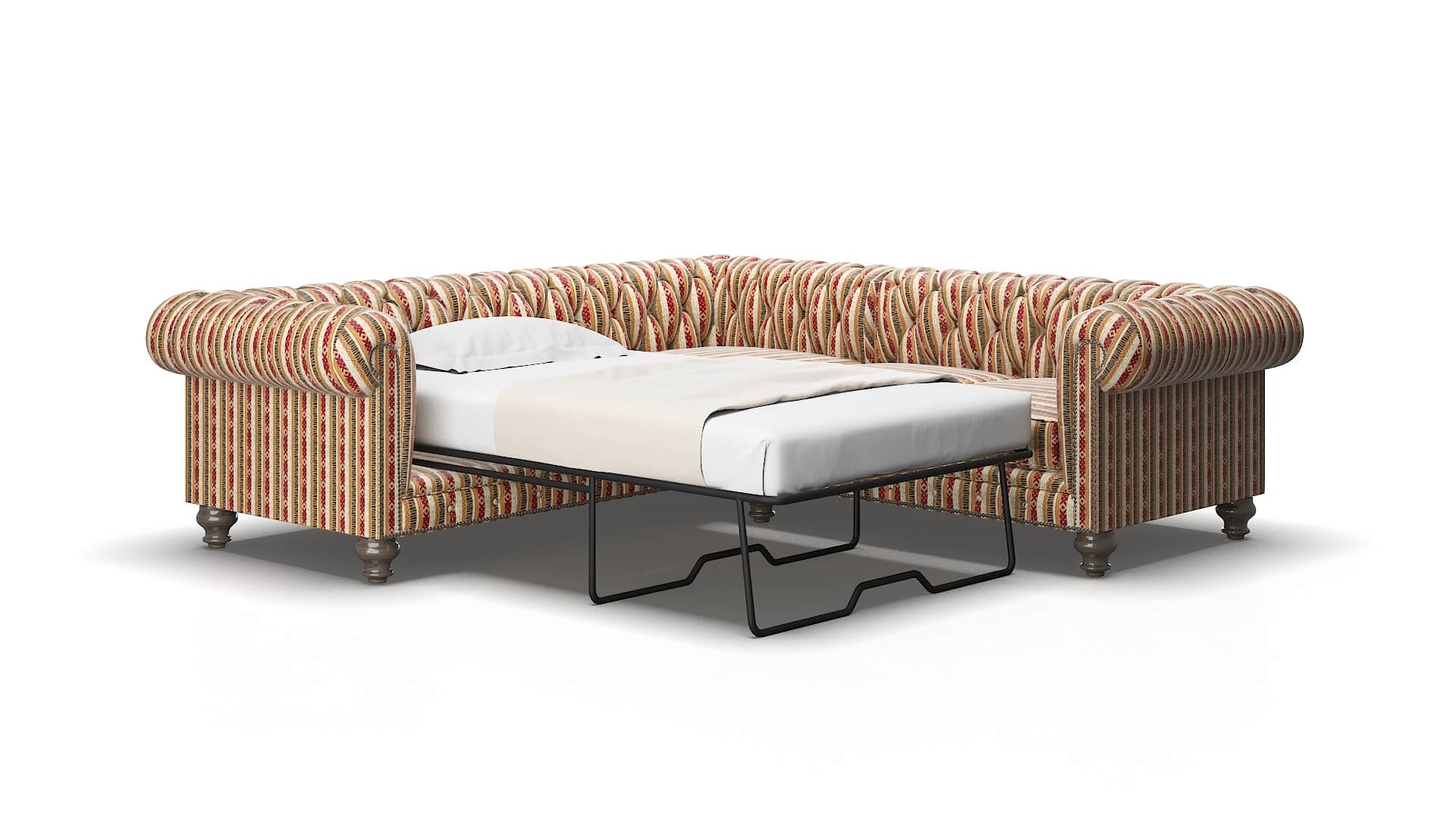 Bordeaux Bodhi tango Sectional sleeper Espresso Legs  2