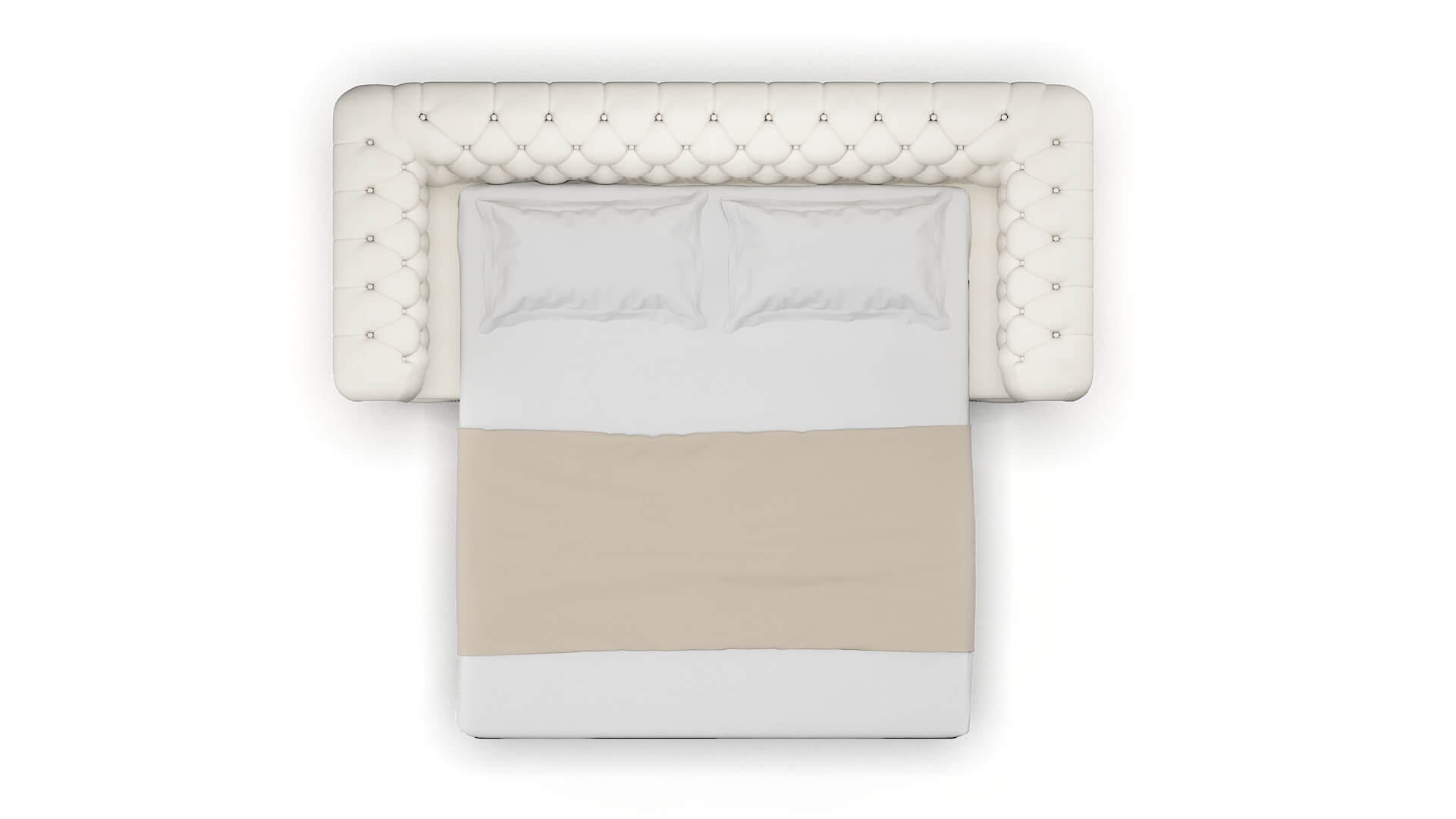 Bordeaux Chance Bone Sofa Sleeper Espresso legs 3