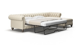 Bordeaux Chance sand Panel sleeper Espresso Legs  2