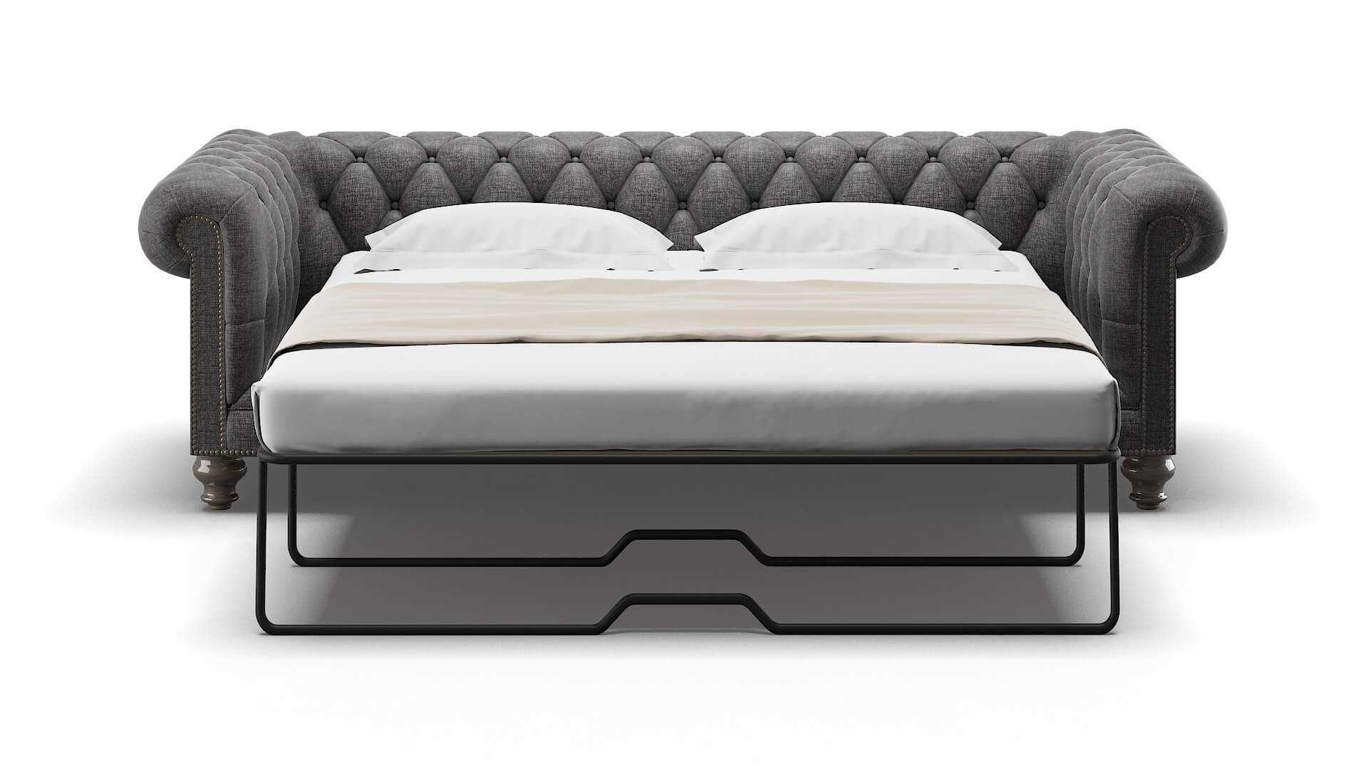 Bordeaux Curious Eclipse Sofa Sleeper Espresso legs 1