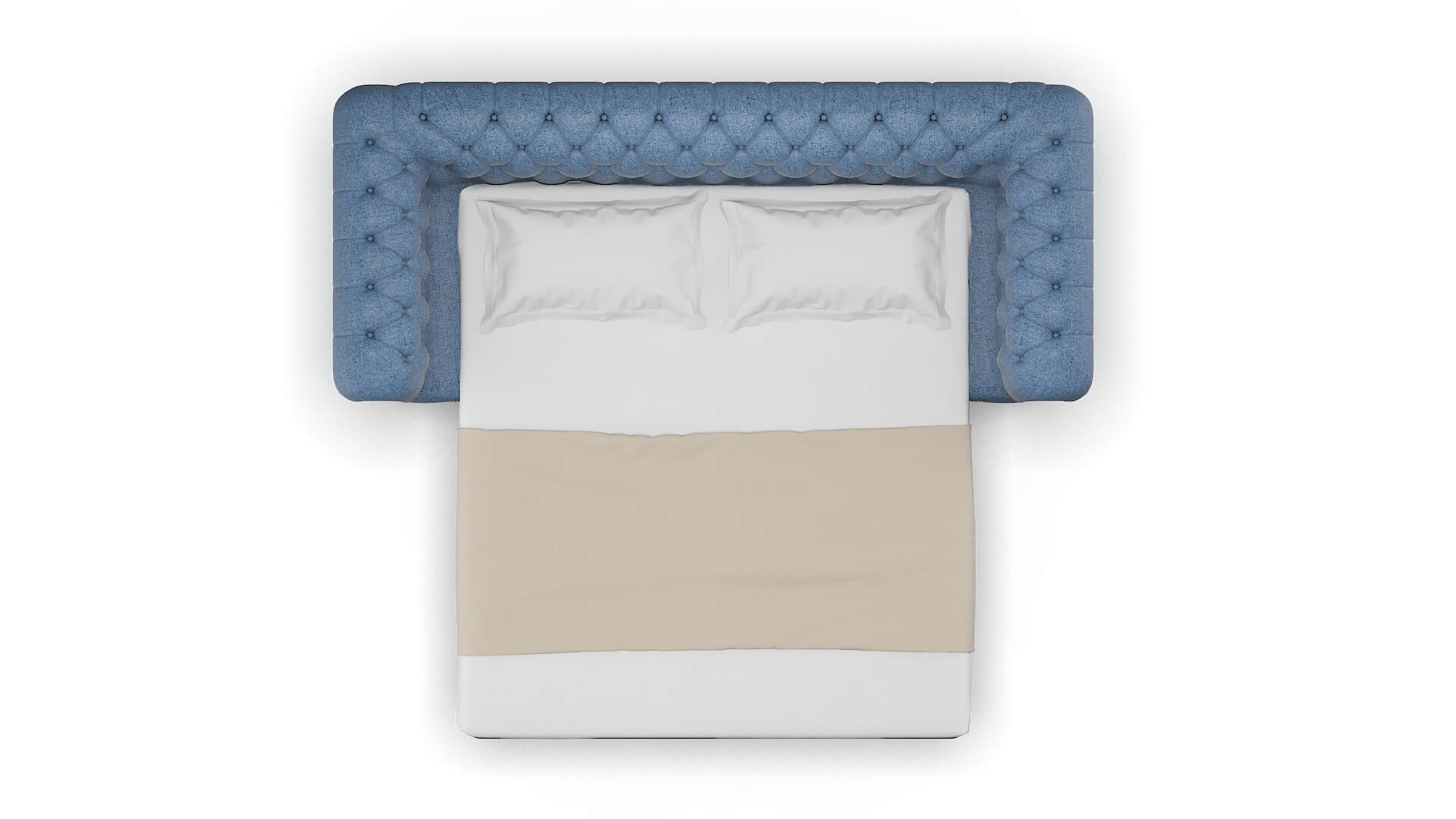 Bordeaux Derby Navy Sofa Sleeper Espresso legs 3