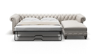 Bordeaux Dream_d Stone Panel Sleeper Espresso legs 1