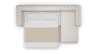 Bordeaux Dream_d Stone Panel Sleeper Espresso legs 3