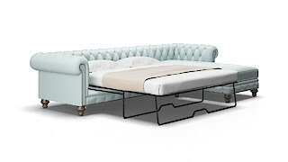 Bordeaux Elliot Spa Panel Sleeper Espresso legs 2