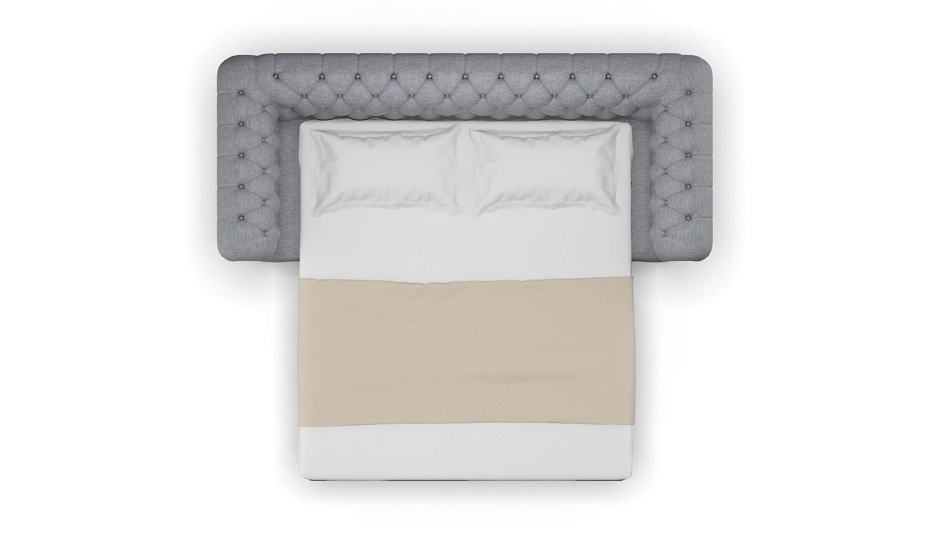 Bordeaux Keylargo Ash Sofa Sleeper Espresso legs 3