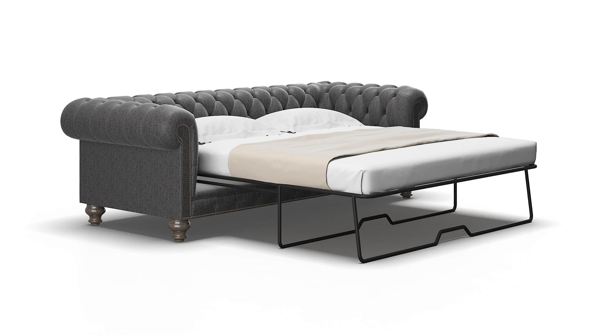 Bordeaux Marcy baltic Sofa sleeper Espresso Legs  2