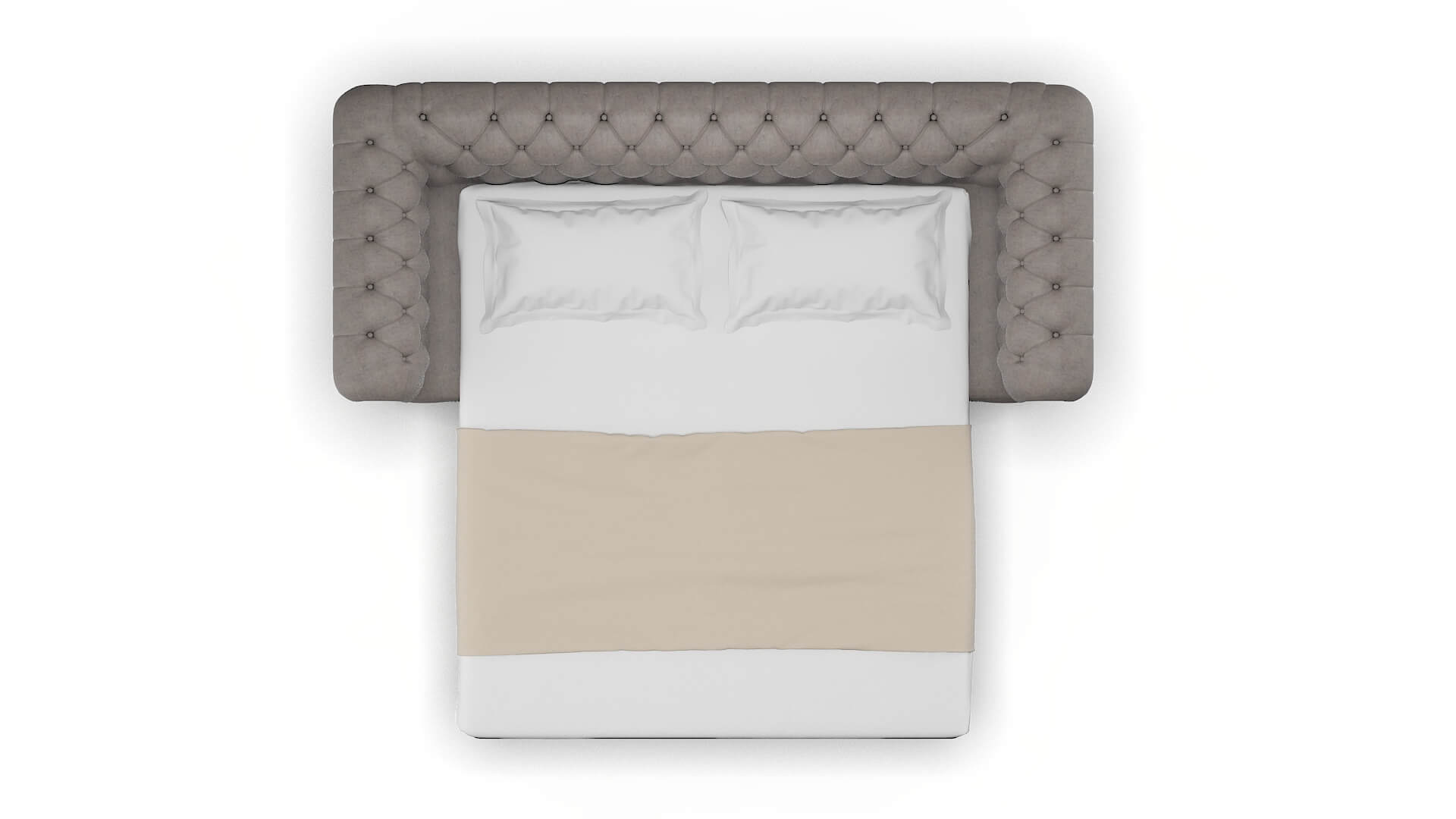 Bordeaux Noble Otter Sofa Sleeper Espresso legs 3