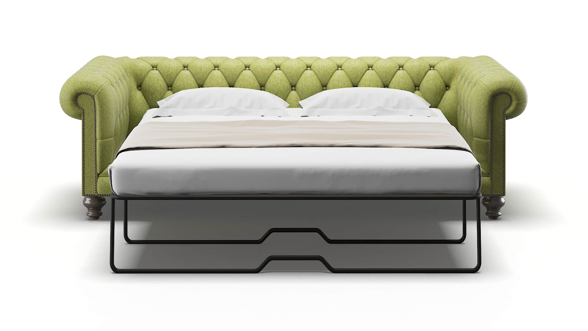 Bordeaux Notion Appletini Sofa Sleeper Espresso legs 1