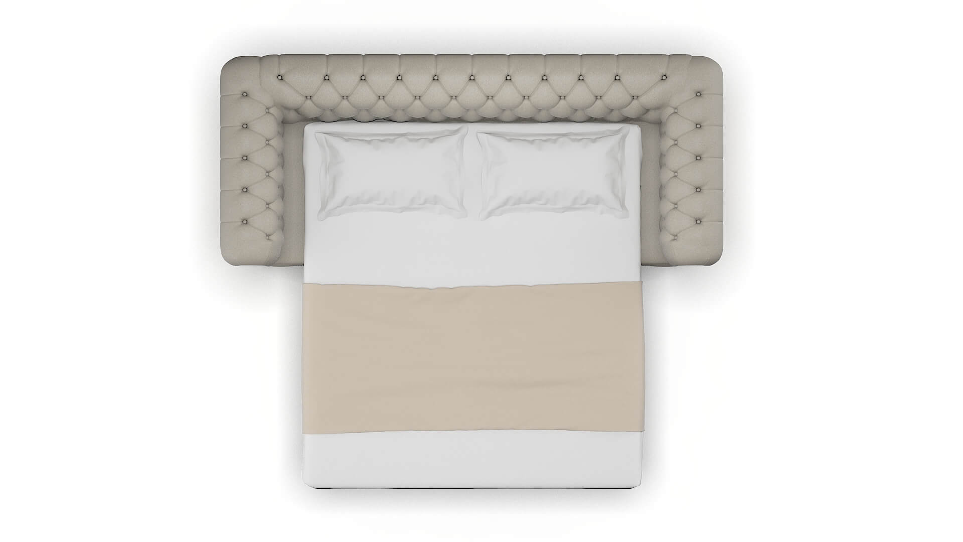 Bordeaux Oscar Silver Sofa Sleeper Espresso legs 3