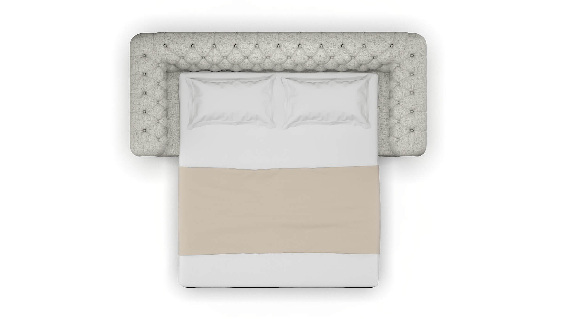 Bordeaux Prime Gravel Sofa Sleeper Espresso legs 3