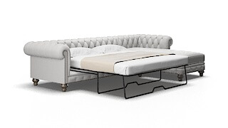 Bordeaux Prisma steam Panel sleeper Espresso Legs  2