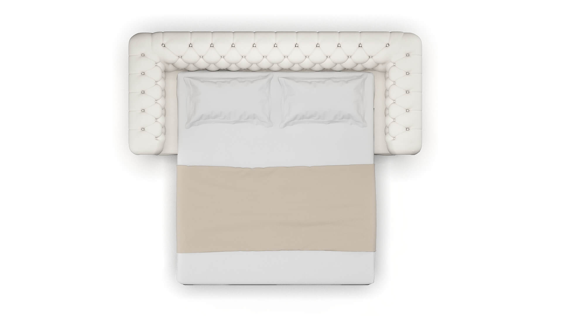 Bordeaux Redondo Pearl Sofa Sleeper Espresso legs 3