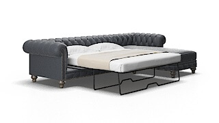 Bordeaux Rocket eclipse Panel sleeper Espresso Legs  2