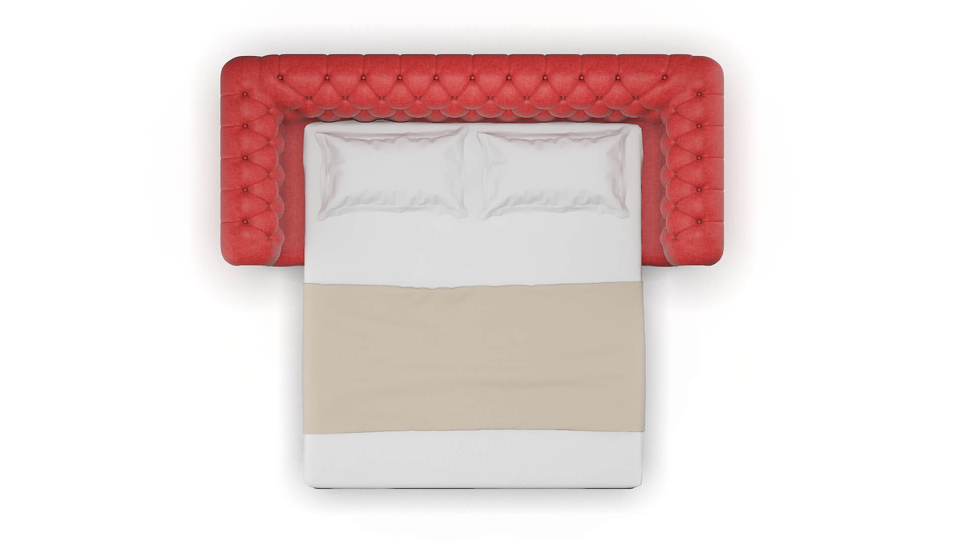 Bordeaux Royale Berry Sofa Sleeper Espresso legs 3