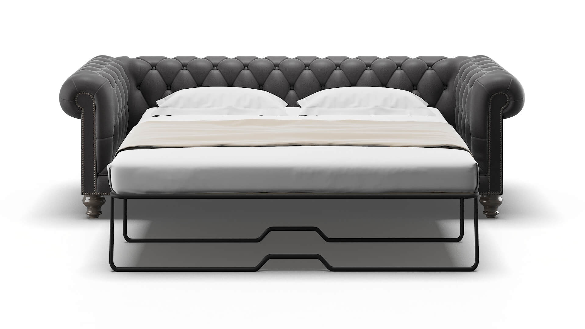 Bordeaux Royale Eclipse Sofa Sleeper Espresso legs 1