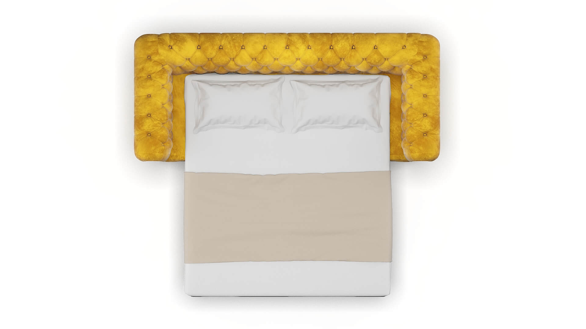 Bordeaux Royale Marigold Sofa Sleeper Espresso legs 3