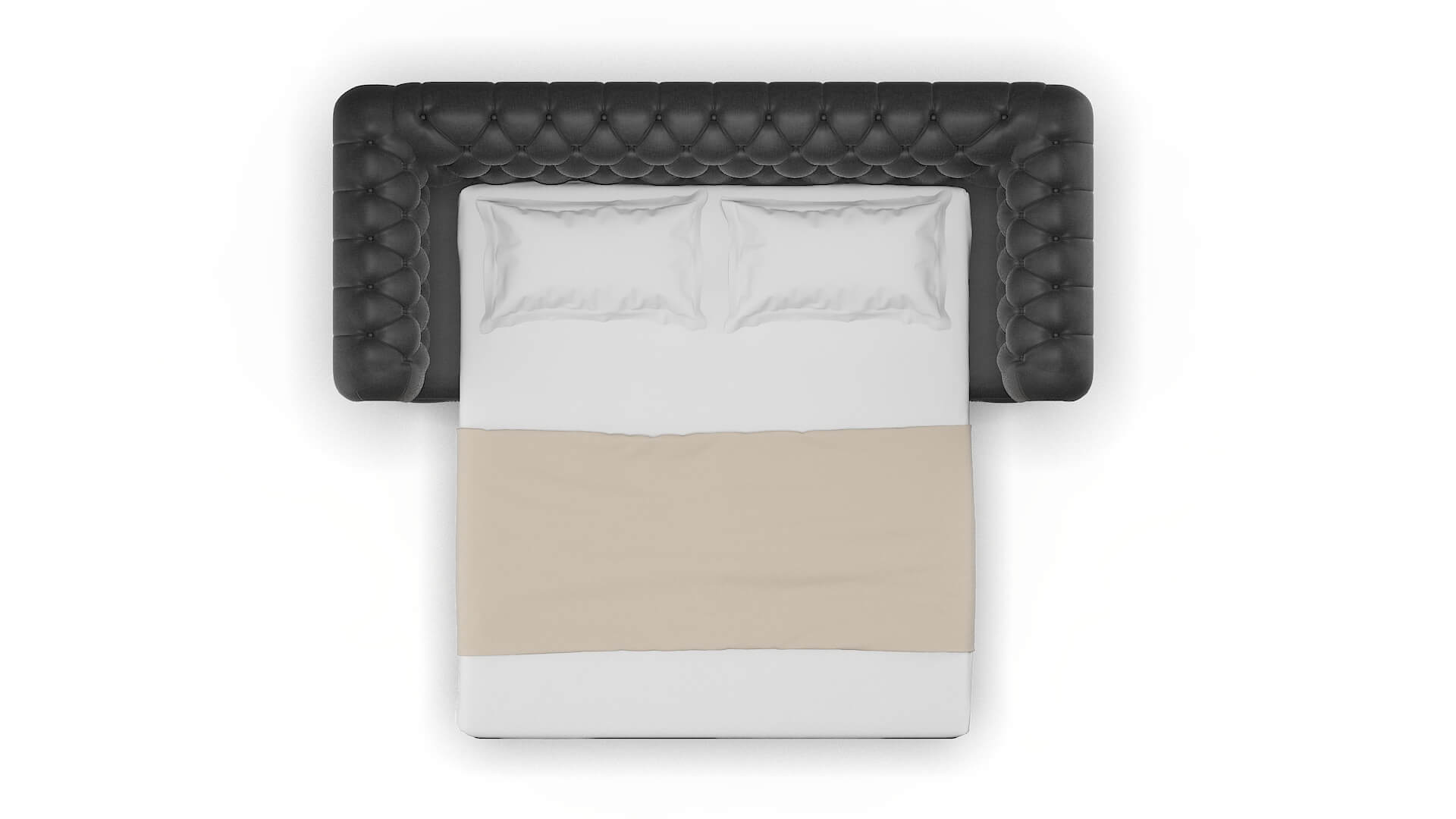 Bordeaux Sosoftness 54 Sofa Sleeper Espresso legs 3