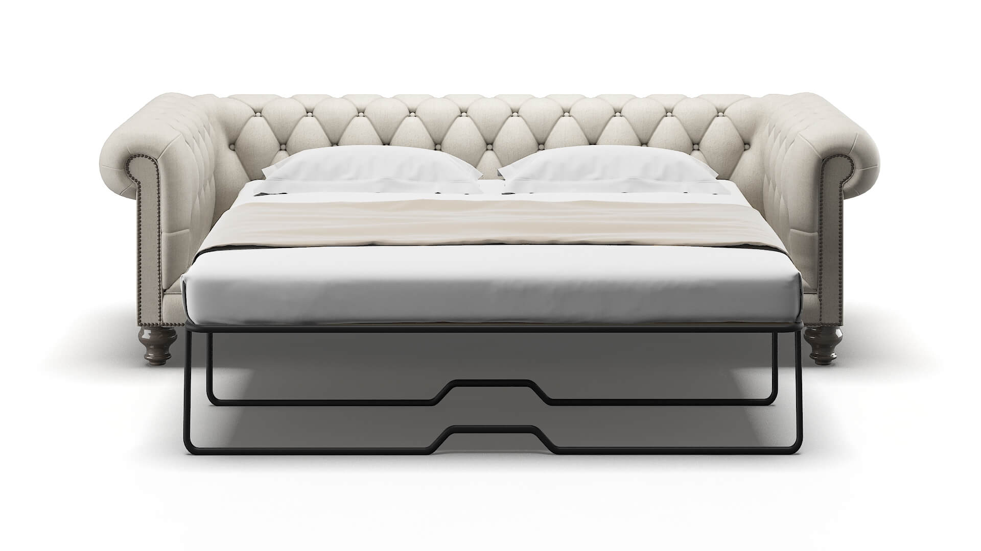 Bordeaux Terrain Natural Sofa Sleeper Espresso legs 1