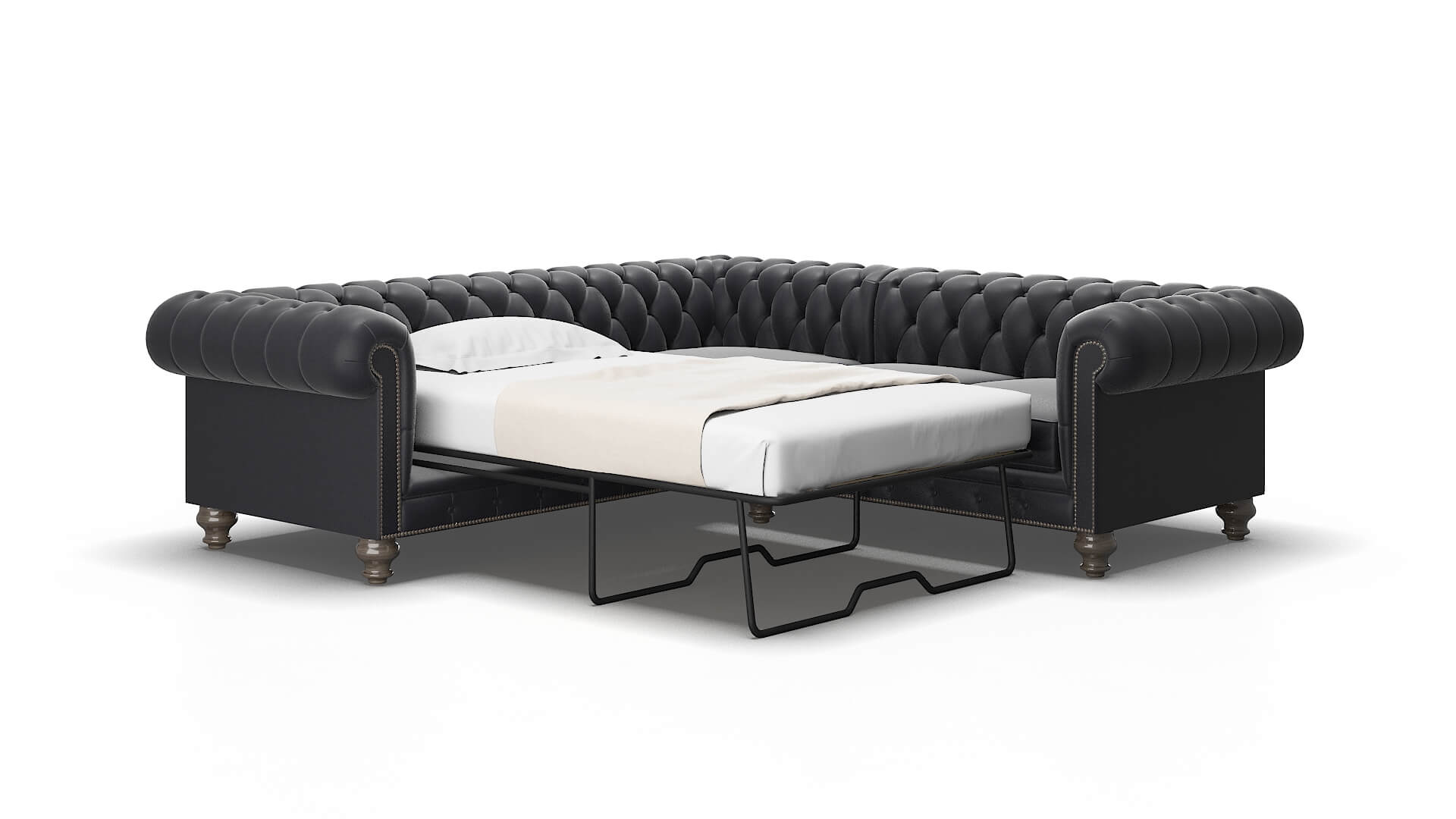 Bordeaux Urban_d eclipse Sectional sleeper Espresso Legs  2