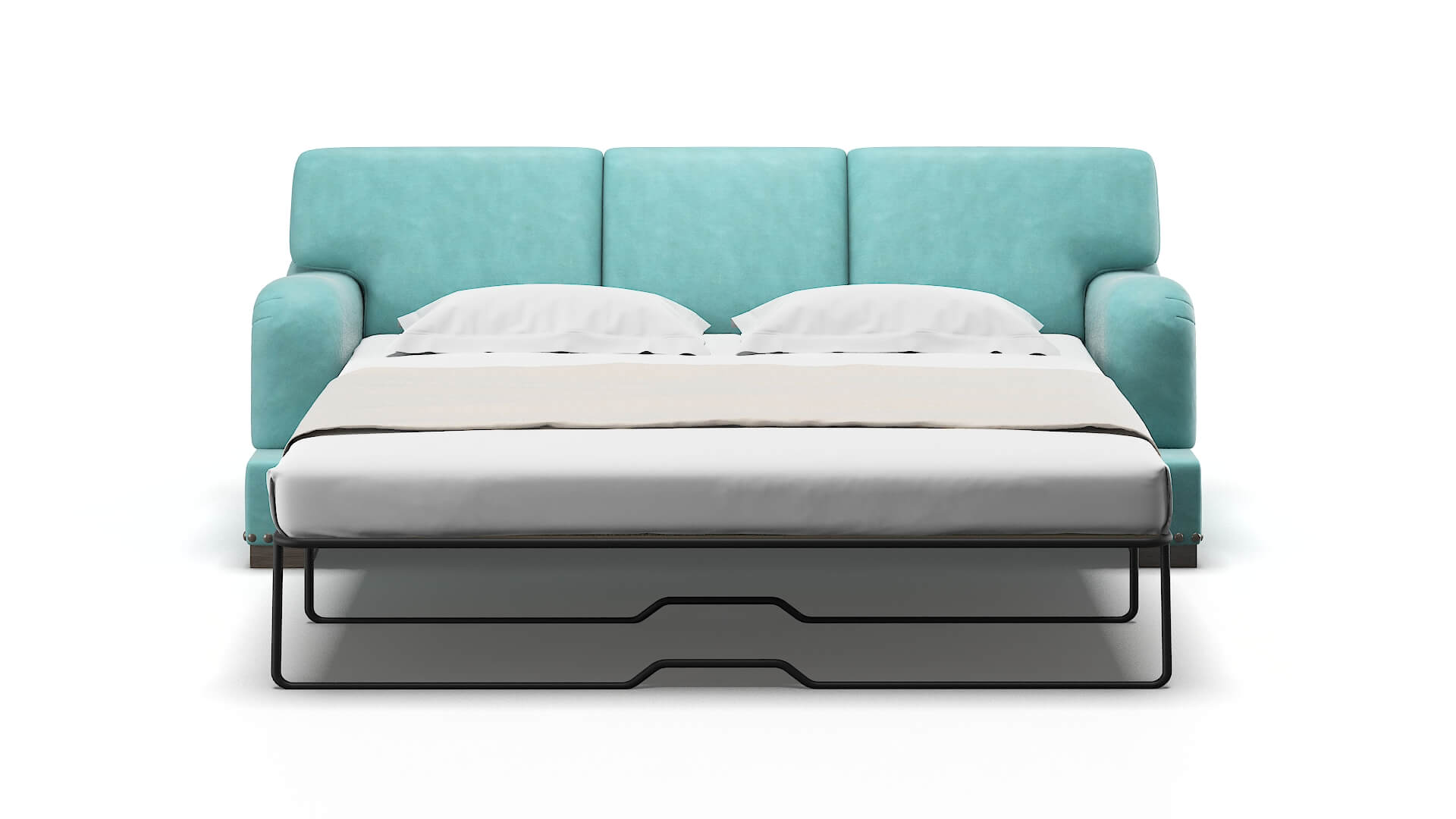 Brighton Avalon_hp Aqua Sofa Sleeper Espresso legs 1