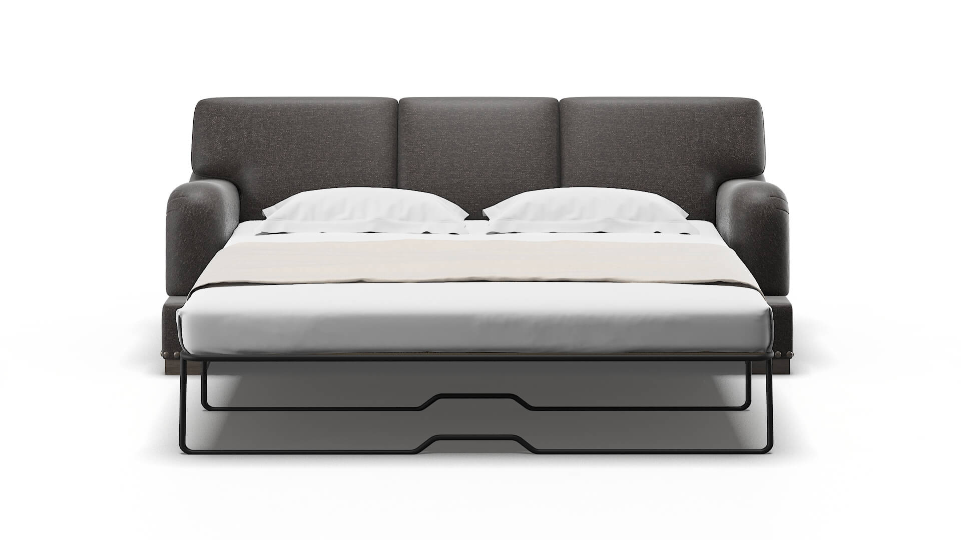 Brighton Avenger Denim Sofa Sleeper Espresso legs 1