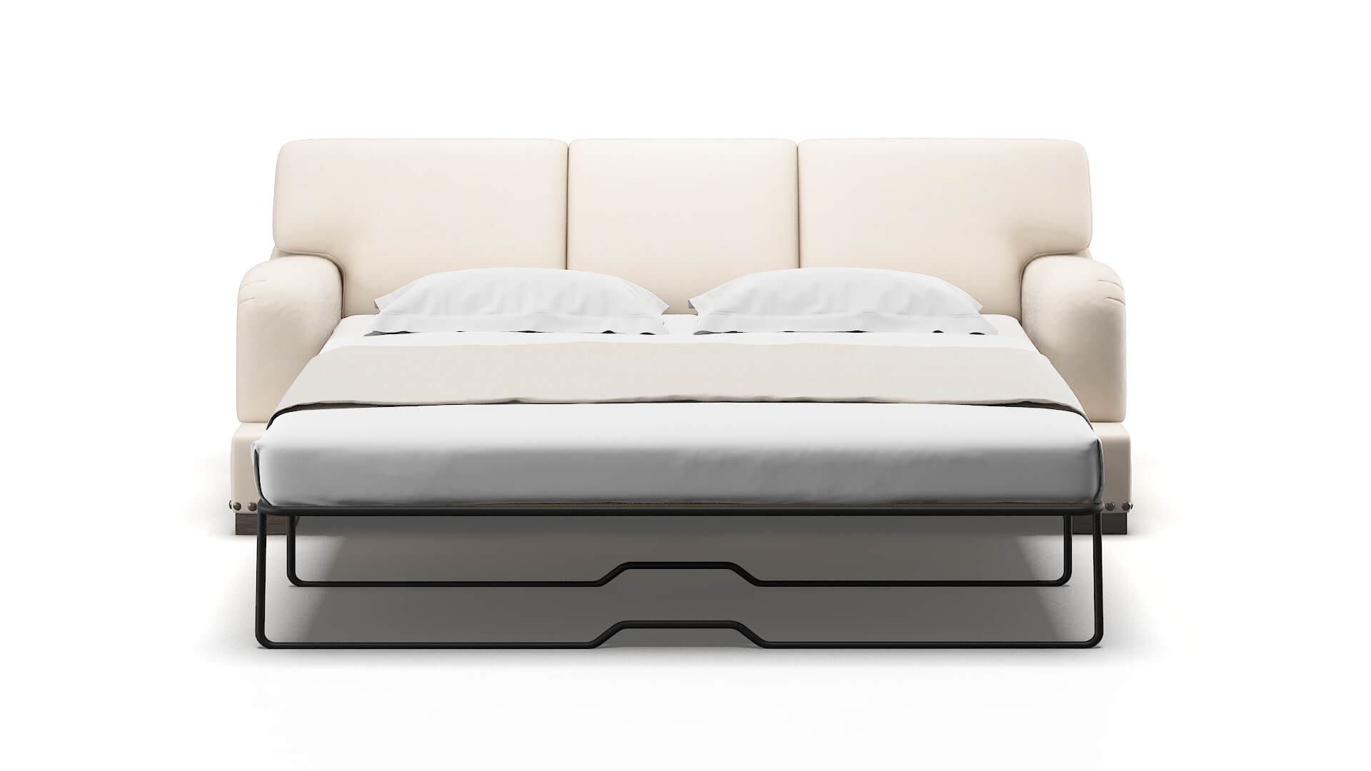 Brighton Bella Buckwheat Sofa Sleeper Espresso legs 1