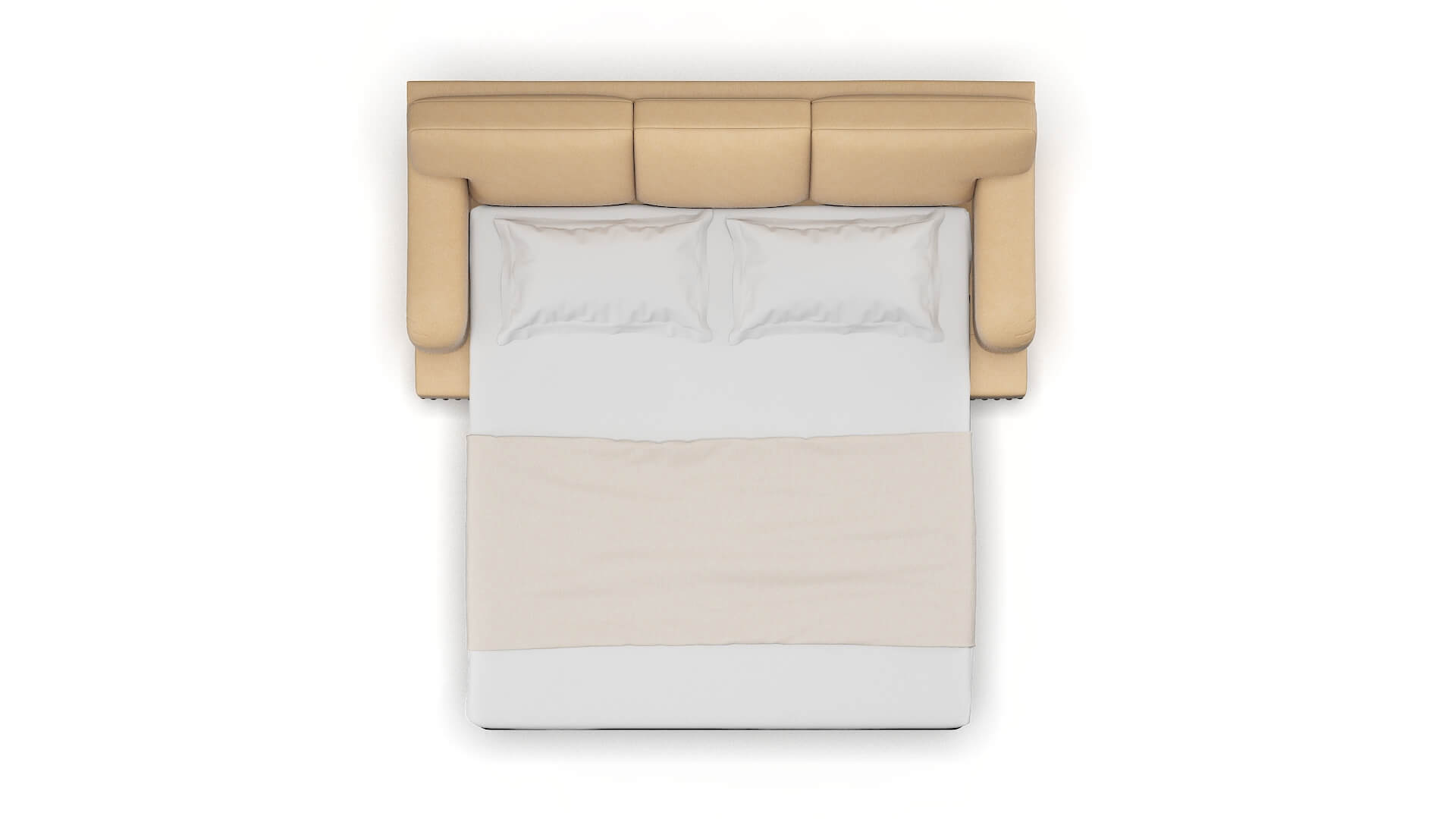 Brighton Bella Coffee Sofa Sleeper Espresso legs 3