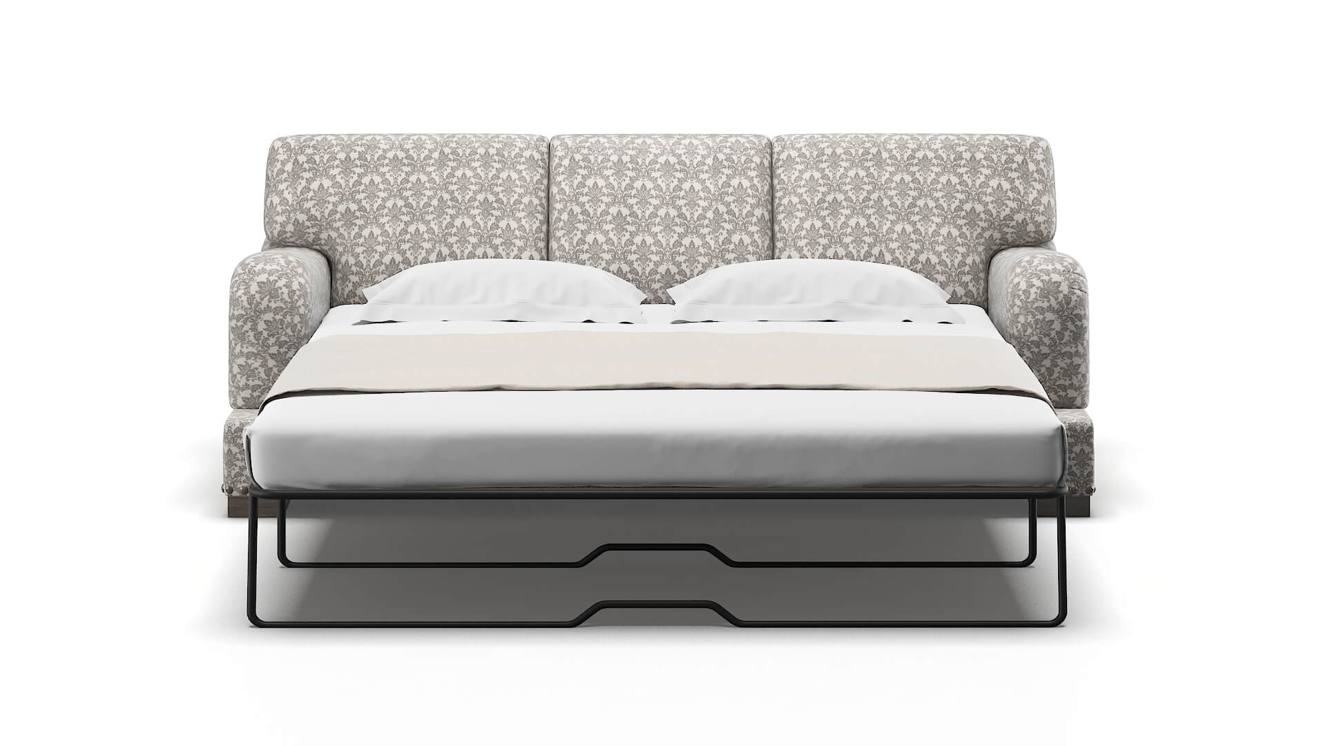 Brighton Bergamo Dove Sofa Sleeper Espresso legs 1