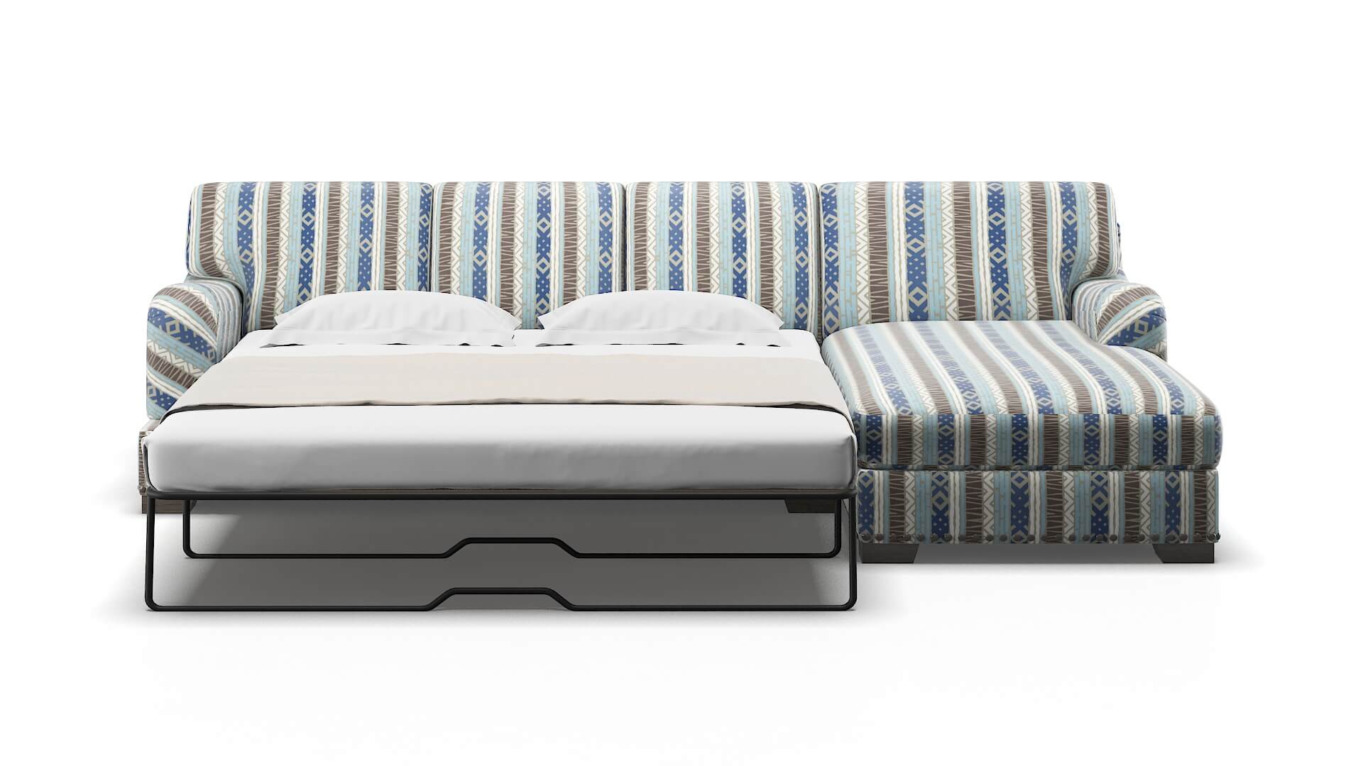 Brighton Bodhi Indigo Panel Sleeper Espresso legs 1