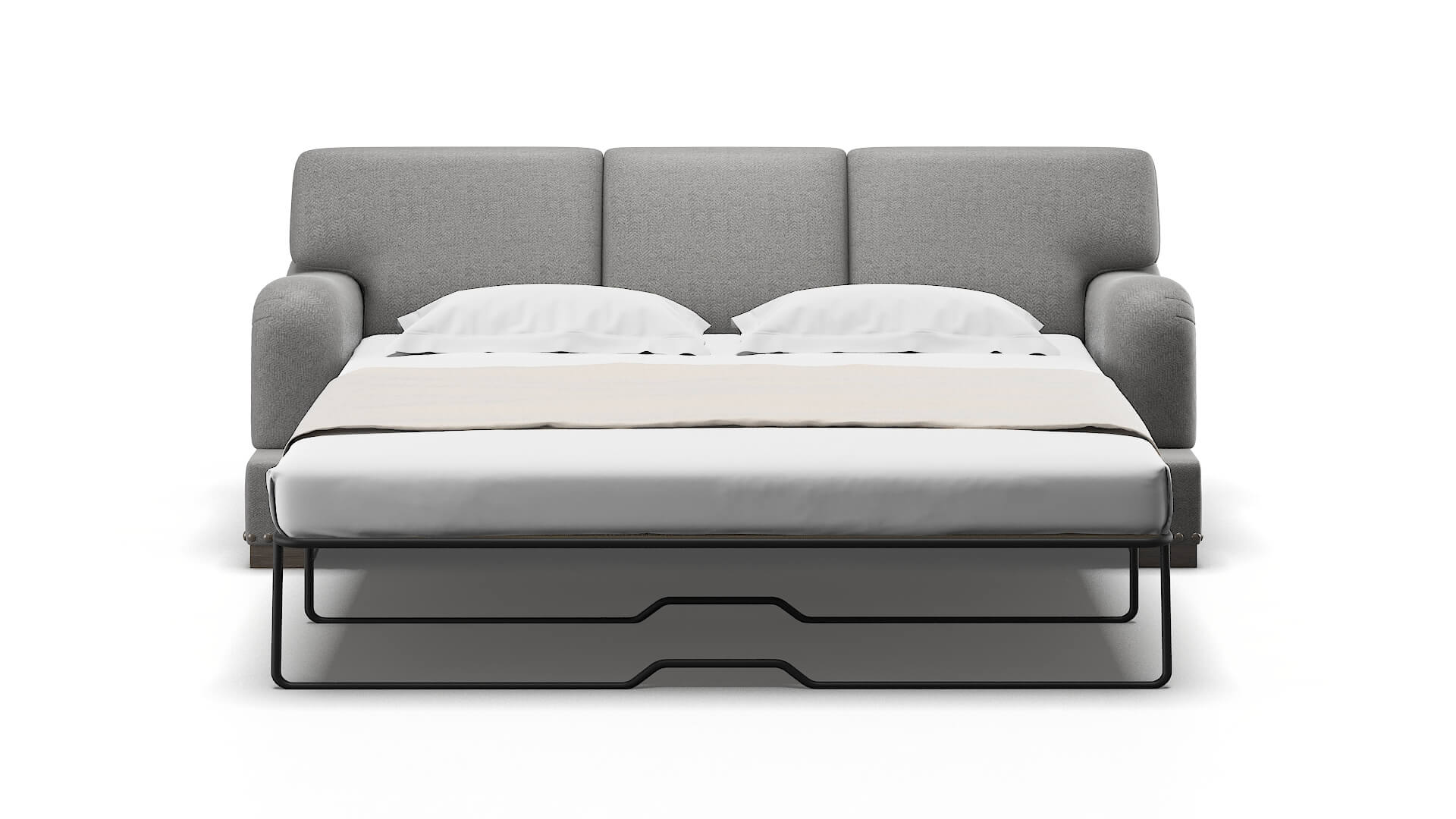 Brighton Catalina Steel Sofa Sleeper Espresso legs 1