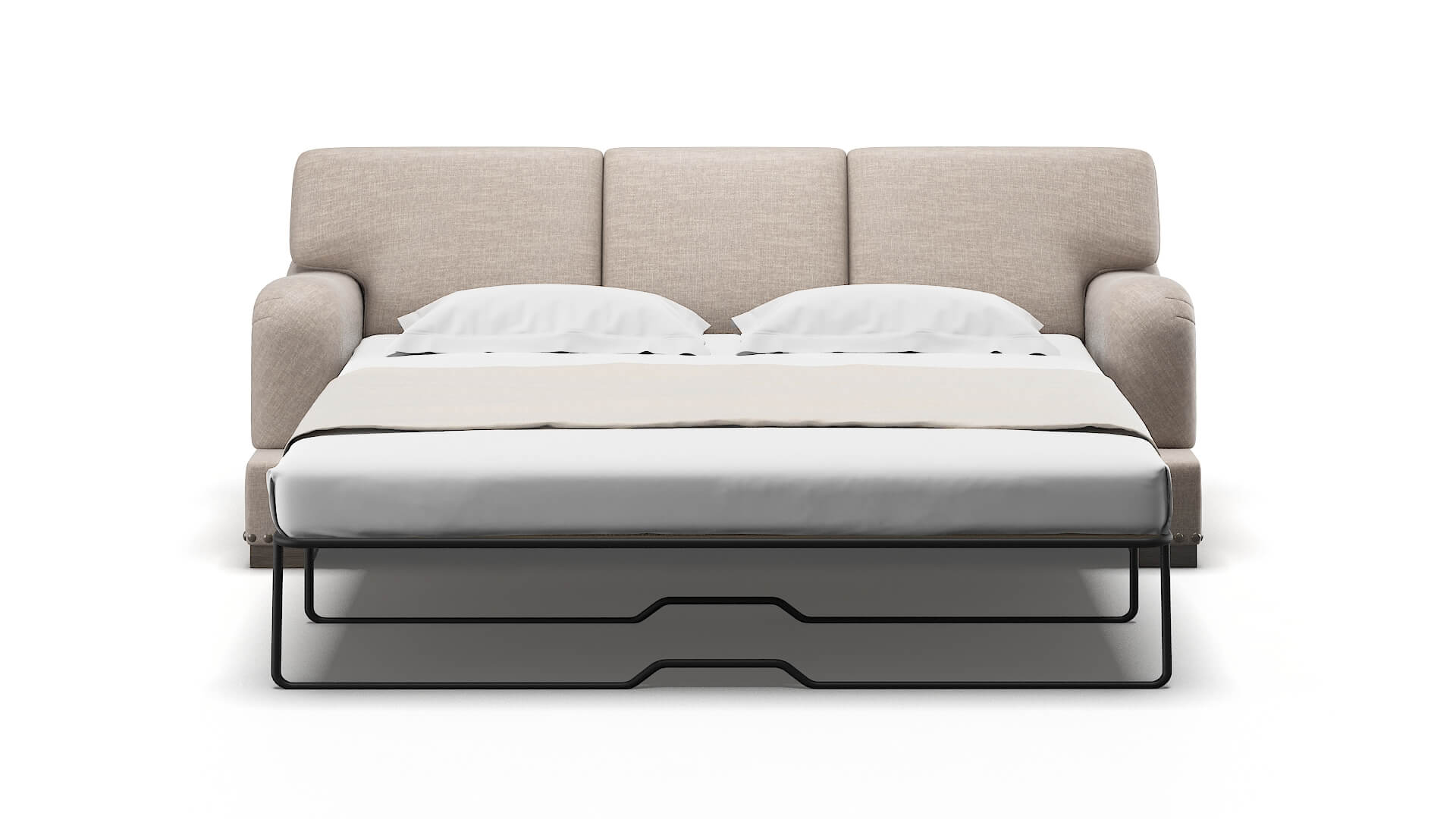 Brighton Clyde Dolphin Sofa Sleeper Espresso legs 1