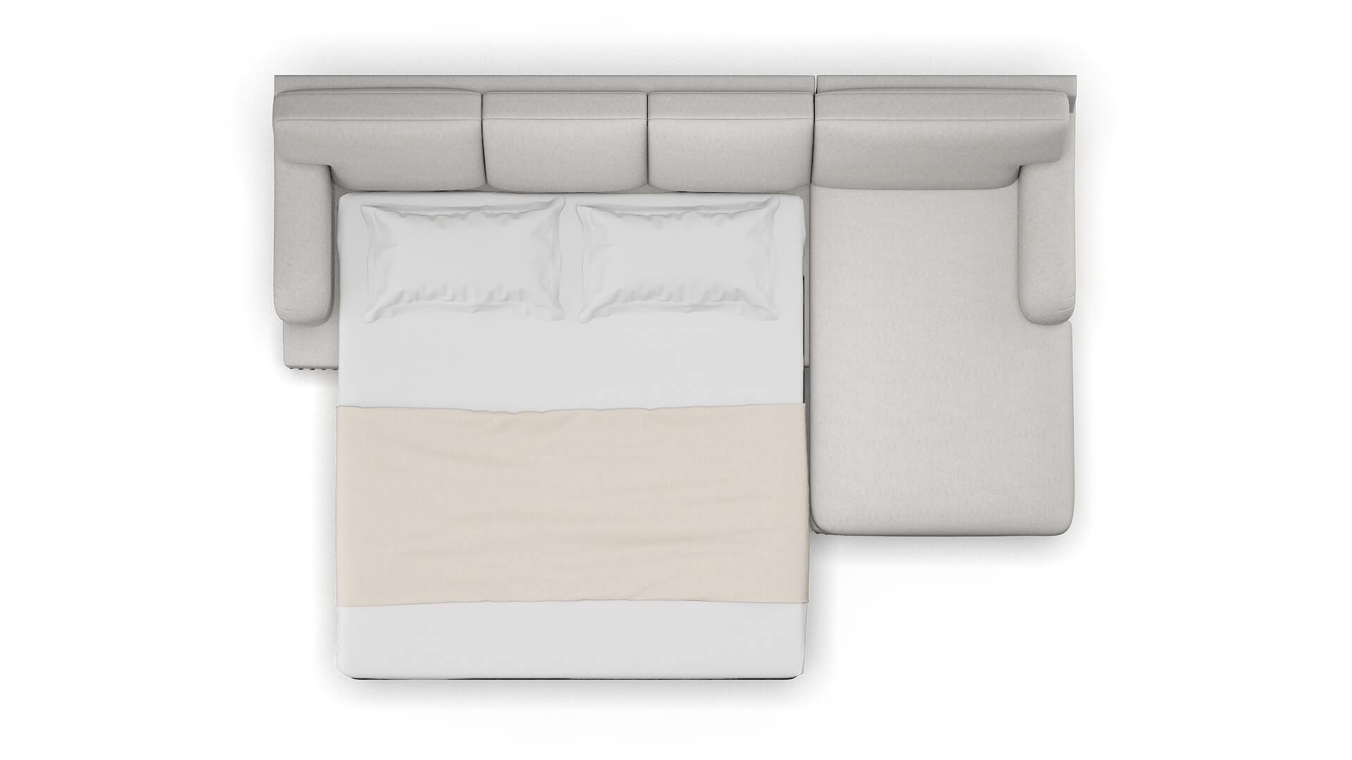 Brighton Curious Spa Panel Sleeper Espresso legs 3