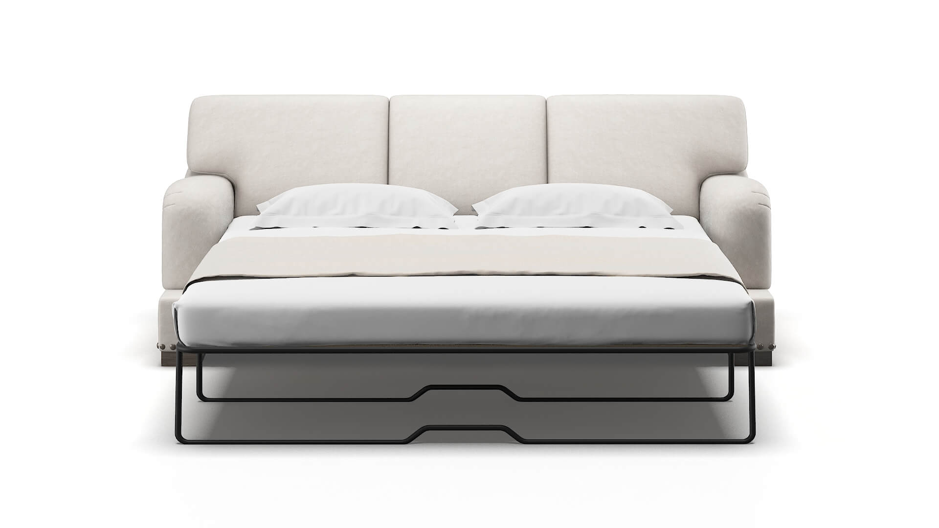 Brighton Dream_d Stone Sofa Sleeper Espresso legs 1