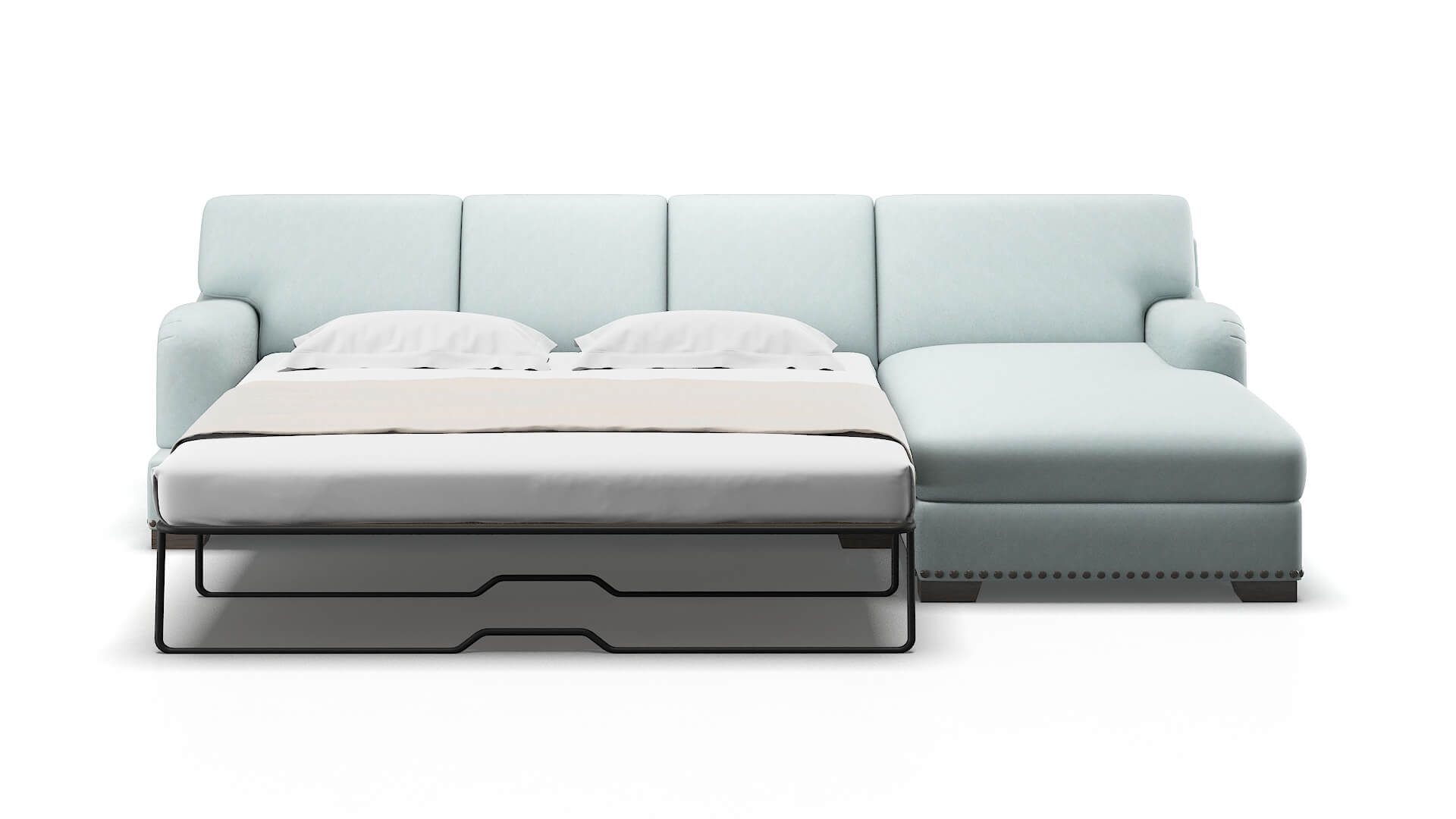 Brighton Elliot Spa Panel Sleeper Espresso legs 1