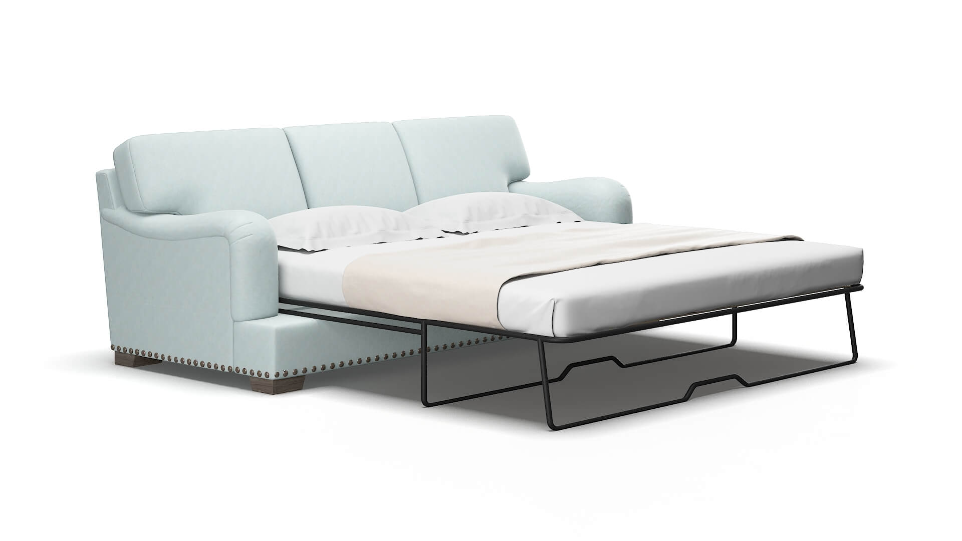 Brighton Hepburn Peridot Sofa Sleeper Espresso legs 2