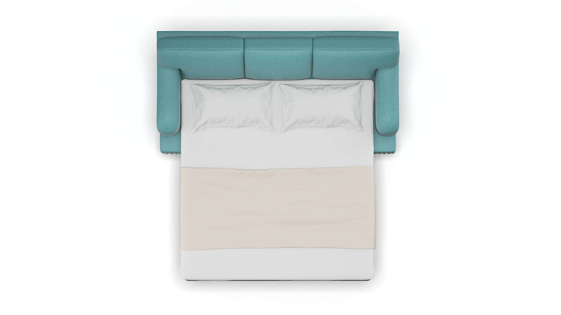 Brighton Hepburn_hrp Emerald Sofa Sleeper Espresso legs 3