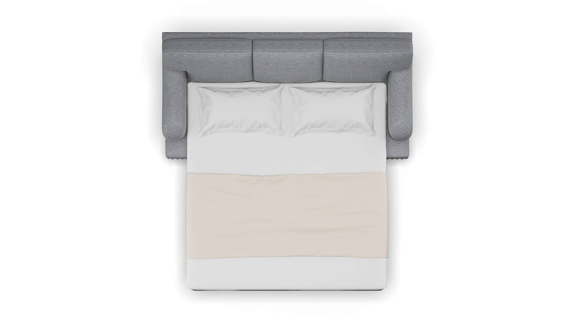 Brighton Keylargo Ash Sofa Sleeper Espresso legs 3