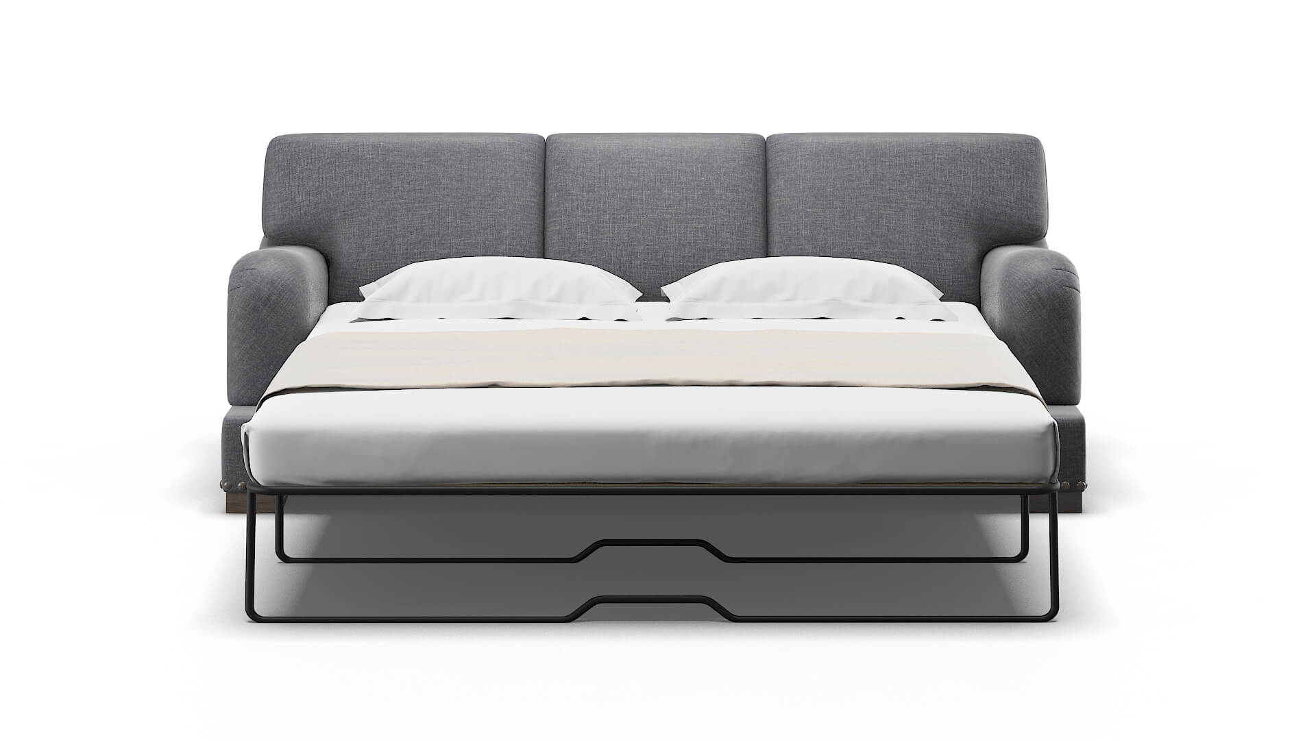 Brighton Keylargo Graphite Sofa Sleeper Espresso legs 1