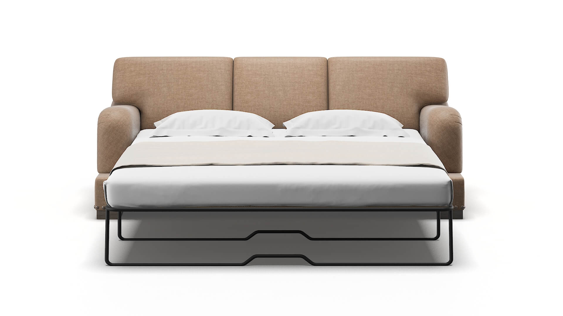 Brighton Keylargo Mink Sofa Sleeper Espresso legs 1