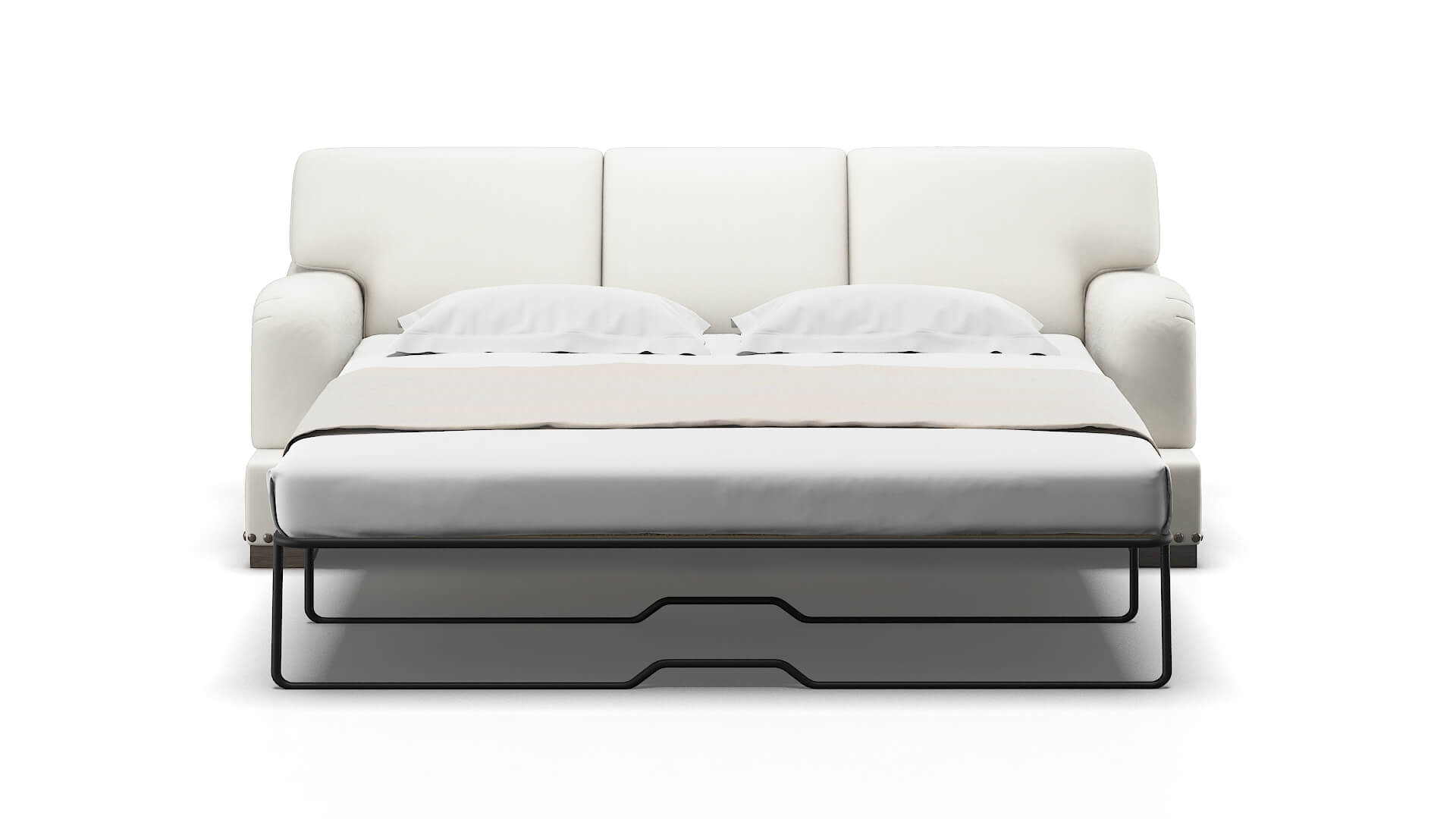 Brighton Keylargo Oatmeal Sofa Sleeper Espresso legs 1